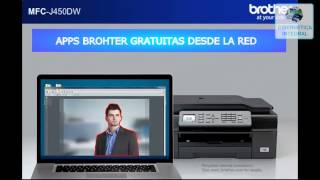 Multifuncional Brother MFCJ450DW Impresora Scan Copia Fax WIFI cartuchos recargables Oficio Duplex [upl. by Crim]