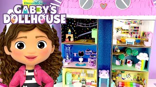 Crafting a Mini Gabbys Dollhouse  GABBYS DOLLHOUSE [upl. by Stauffer752]