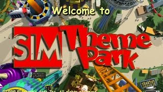 Sim Theme Park gameplay PC Game 1999 [upl. by Ahseihs807]