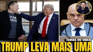 4 TRUMP TEM REAÇÃO IMEDIATA LEVOU TODOS MORAES MANIFESTA SOBRE ANISTIA [upl. by Asillam]