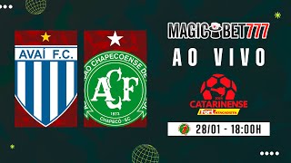 JOGO COMPLETO AVAÍ X CHAPECOENSE  3ª RODADA  CATARINENSE 2024 [upl. by Belcher]