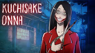 KUCHISAKE ONNA Animated Horror Story  Japanese Urban Legend [upl. by Aldwon]