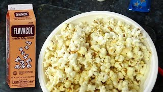 HOW TO MAKE MOVIE THEATRE POPCORN FLAVACOL [upl. by Einahets]