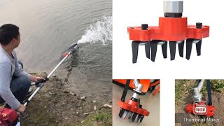 Brush Cutter Attachment  Water Pump And Ver Tiller [upl. by Ahsok]