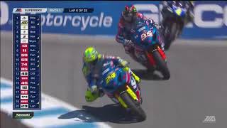 FULL RACE  Motul Superbike Race 1 from Mazda Raceway Laguna Seca [upl. by Marlie]