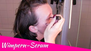 Test Wimpernserum evoeye TOP oder FLOP  eyelash formula  Wimpern Booster [upl. by Roselba]