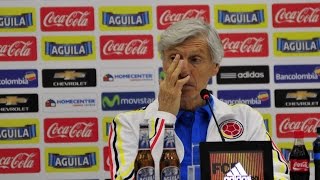 Lo que no se vio de la rueda de prensa con José Pékerman [upl. by Nnovahs492]