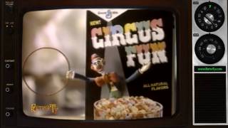 1986  Circus Fun Cereal [upl. by Nawak]