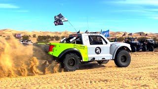 GLAMIS NEW YEARS 2023 HUGE JUMPS At Oldsmobile Hill  DIRT BIKE DIARIES EP165 [upl. by Ybur]