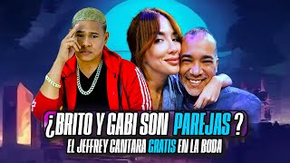 JOSE MARTINEZ BRITO Y GABI DESANGLES SON PAREJAS  EL JEFFREY CANTARA GRATIS EN SU BODA [upl. by Aenneea]