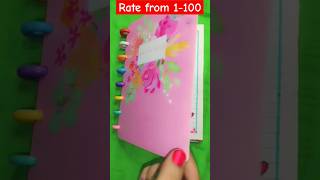 💕💓 RATE my DIARY from 1100📕📕 🥹🥹❣️ art diary diy tutorial ytshorts [upl. by Notyard48]