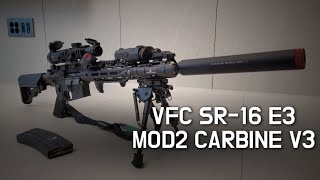 VFC SR16 E3 MOD2 CARBINE 리뷰 [upl. by Mohamed88]