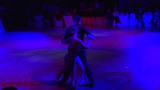 Dmitry Vasin amp Esmer Omerova Tango  Crystal Ball 2014 [upl. by Adnohral]