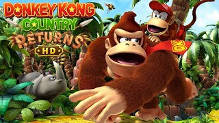 Donkey Kong Country Returns HD  Full Game 100 Walkthrough [upl. by Eeniffar]