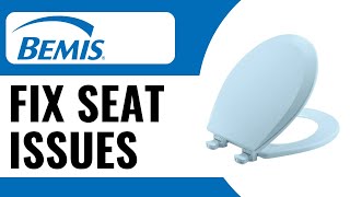 How to Fix Bemis Soft Close Toilet Seat That Slams Shut  Full Guide 2024 [upl. by Sarina]