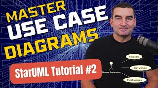 Create Your First UML Use Case Diagram in StarUML Its Easier than You Think [upl. by Kreg803]