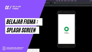 Belajar Figma  Splash Screen [upl. by Enelie]