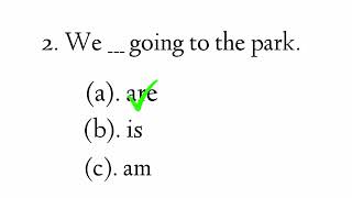 Fill the blank in these sentences with am is are [upl. by Gowon]