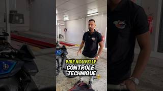 LA PIRE NOUVELLE CONTROLE TECHNIQUE MOTOS 👋🔥 motos yamaha honda suzuki kawasaki bmwmotorrad [upl. by Sug]