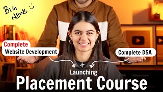 Launching New Complete Placement Cohort ❤️ Web Development  Complete DSA  New SIGMA Batch [upl. by Donoghue]