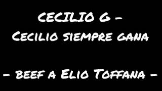 Cecilio G  Cecilio siempre gana Letra [upl. by Itsrik34]