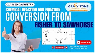 Conversion of Fisher to Sawhorse  Organic Chemistry  IIT JEE amp NEET [upl. by Pfister234]