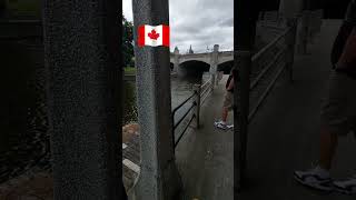 Rideau Canal in Ottawa cheerfultvofficial canada ottawa shortvideo tourism canadiancity [upl. by Galvin]