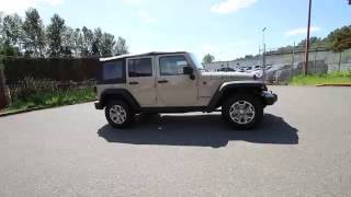 2016 Jeep Wrangler Unlimited Rubicon  Mojave  GL253670  Redmond  Seattle [upl. by Kletter]