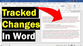 Tips amp Tricks Microsoft Word Track Changes and Document Comparison [upl. by Seuqcaj873]