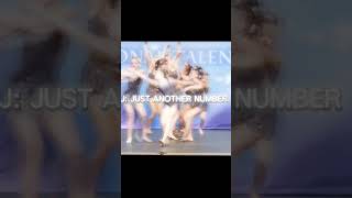 favorite group dances by alphabetical order  dancemoms shorts [upl. by Ielirol638]