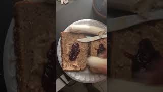 signature peanut butter  bread of your choice smucker grape jelly [upl. by Grory]