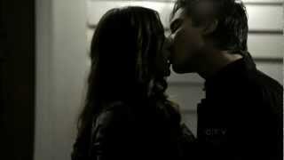 The Vampire Diaries 1x22  Best Scene   Katherine amp Damon Kiss  Stateless  Bloodstream [upl. by Alemrac458]