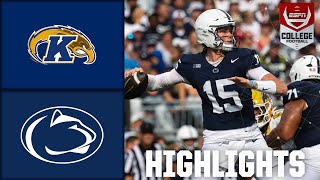 Kent State Golden Flashes vs Penn State Nittany Lions  Full Game Highlights  ESPN College Football [upl. by Lula78]