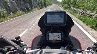 Ducati Multistrada 1260 Pikes Peak Jadranska magistrala 52024 Akrapovič [upl. by Yknarf518]