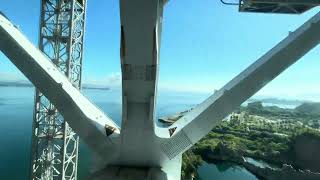 瀬戸大橋 児島から坂出 Great Seto Bridge from Kojima to Sakaide 瀬戸大橋 瀬戸大橋線 児島 坂出 快速マリンライナー マリンライナー [upl. by Lotty]