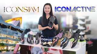 เดินช้อปจนเท้าเมื่อยที่ ICONSIAM🛍️ แวะชั้น 3 เลย OOFOS รอช่วยเท้าคุณอยู่ 🩴 [upl. by Billmyre]