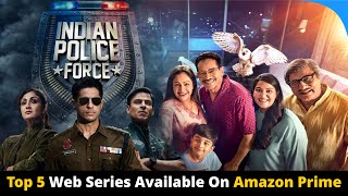 Top 5 Web Series Available On Amazon Prime In Hindi [upl. by Mignonne]