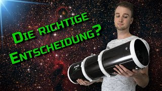 Neues Teleskop Skywatcher Explorer 150P  Unboxing und erster Test [upl. by Fevre892]