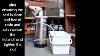 How to Regenerate a Manual Water Softener [upl. by Irrep]