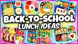 Ive never seen such a COLORFUL Bunch of Lunch Ideas  School Lunch MARATHON [upl. by Ahseiyn]