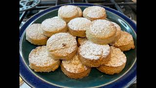 Polvorones A Traditional Spanish Shortbread Cookies For Christmas [upl. by Anirtek]