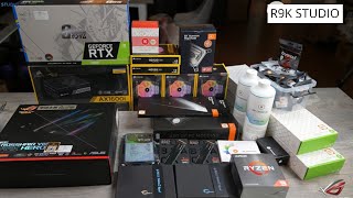 GAMING PC BUILD 2021  Ryzen 9 5950x  ROG Strix RTX 3090  ASUS ROG Crosshair VIII Dark Hero [upl. by Redwine]