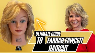 Learn 70s Hairstyles  Farrah Fawcett Haircut Guide by Coach Kimmy [upl. by Giulia26]