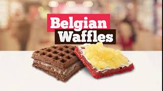 Belgian Waffles  Cream amp Fudge India [upl. by Joy]