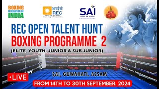 RING 01  DAY 01  REC OPEN TALENT HUNT BOXING PROGRAMME02ELITE YOUTH JUNIORamp SUB JUNIOR [upl. by Aenad312]