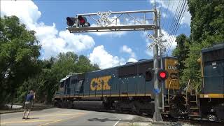 Mallory Station Road Railroad Crossing Franklin TN [upl. by Alphonsine]