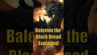 Balerion the Black Dread Explained Game of Thrones House of the Dragon ASOIAF Lore [upl. by Kcirdderf]