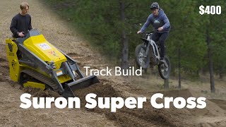 Building a Backyard SuperCross Track [upl. by Eivets534]