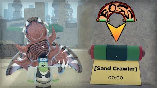 SAND CRAWLER BOSS SPAWN LOCATION Shindo Life Roblox Worm Spirit Awaken Location Sand Crawler Spawn [upl. by Regor655]