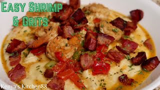 The Best Sausage Shrimp amp Grits Recipe  VoiceOver How to make Shrimp amp Grits [upl. by Palma]